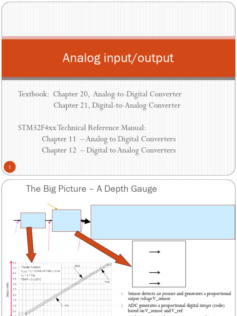 Understanding ADC and DAC Processes | PDF | Analog To Digital Converter ...