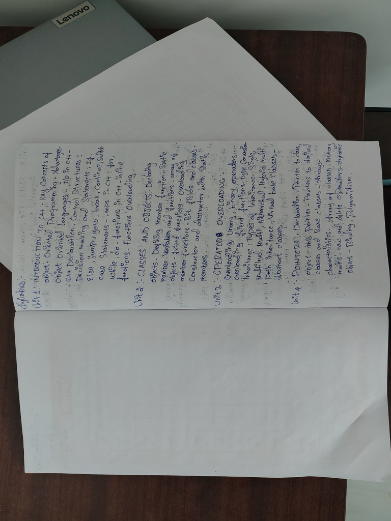 AIT C++ Notes 1 | PDF