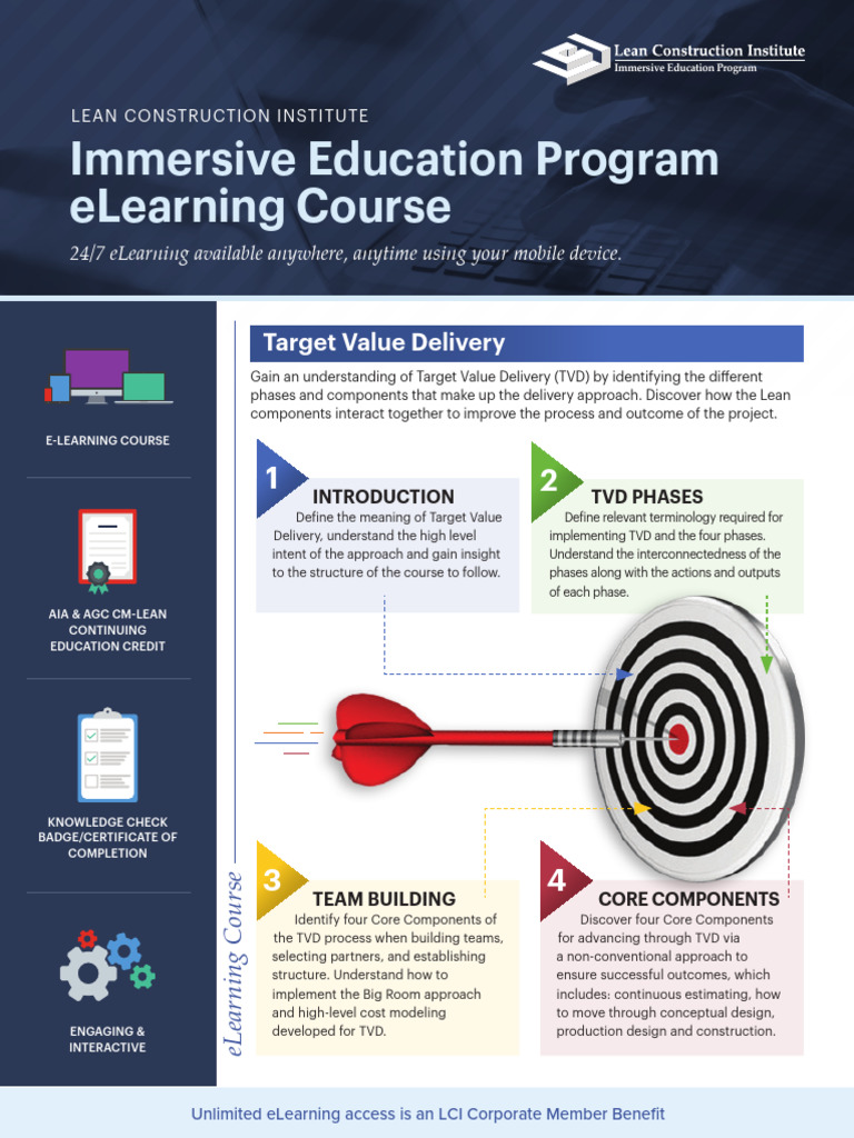 LCI Target Value Delivery | PDF | Educational Technology