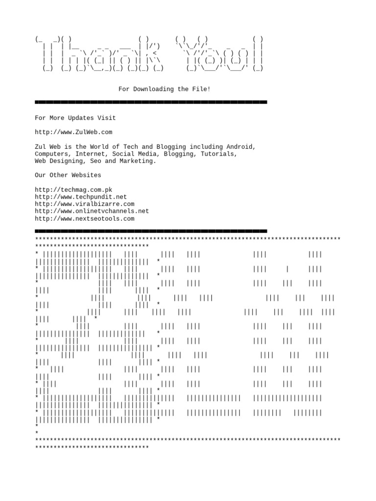 Read Me | PDF