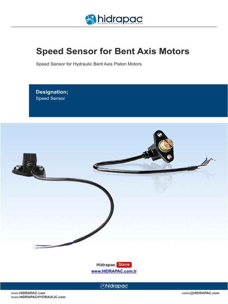 Speed Sensor For Motors | PDF | Pump | Piston