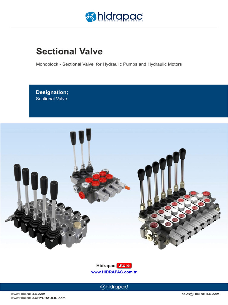 Sectional Valve | PDF
