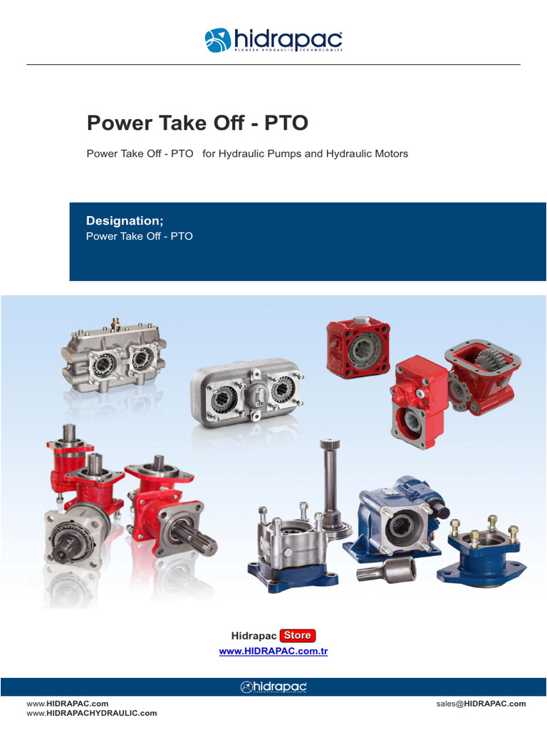 Power Take Off (PTO) Specifications | PDF | Gear | Torque