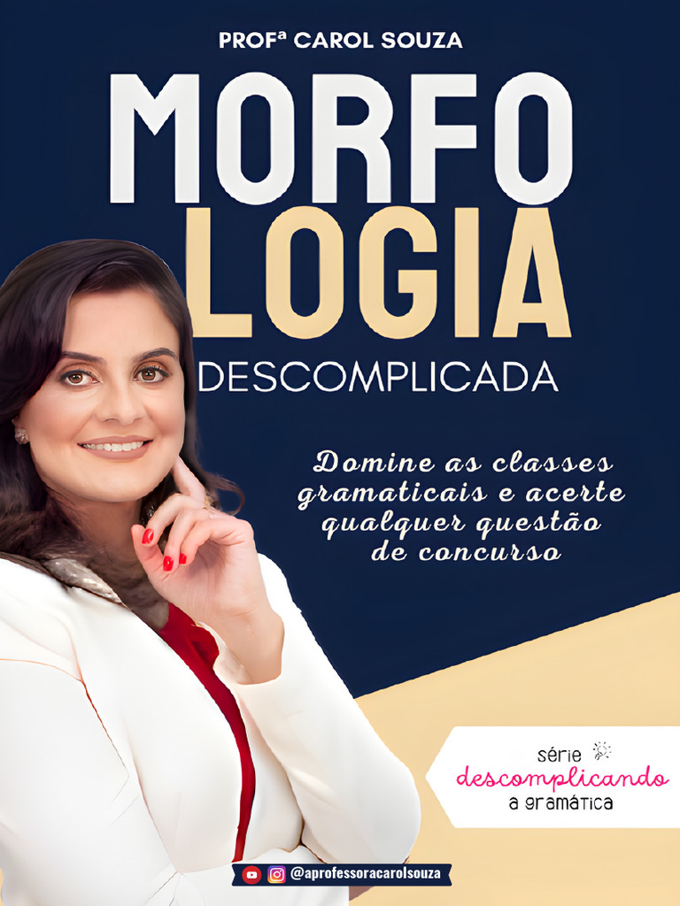Morfologia da Língua Portuguesa | PDF | Pronome | Classe gramatical
