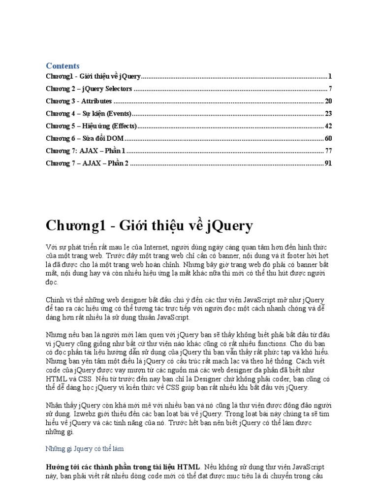 JQuery | PDF