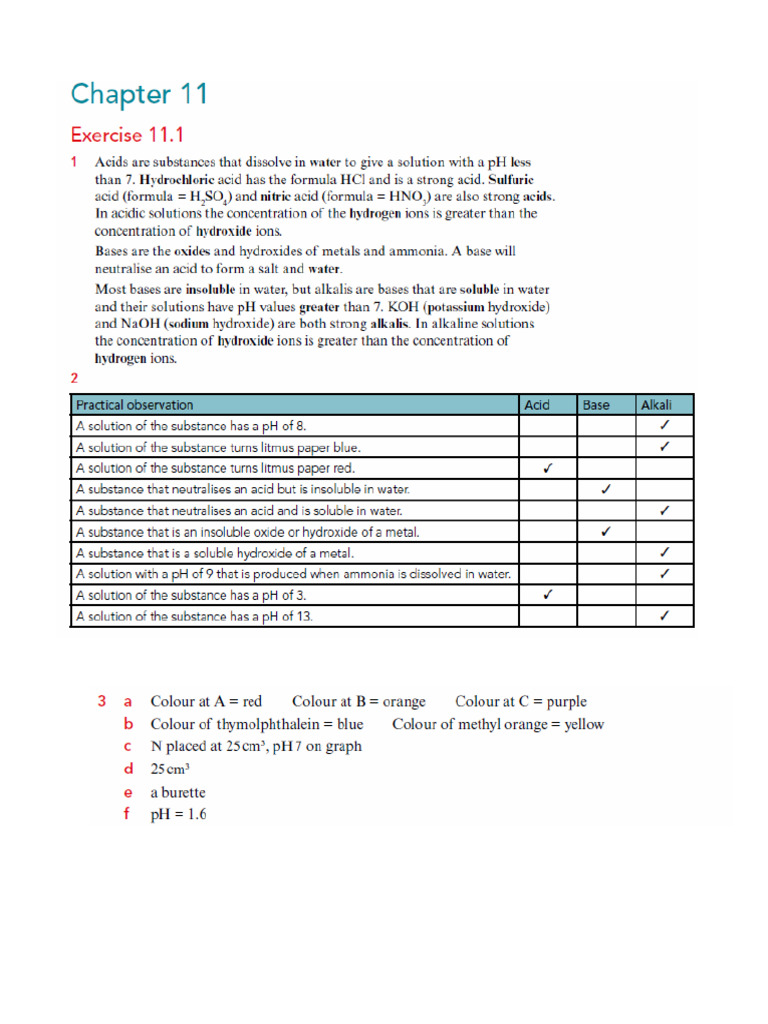 Chapter 11 Workbook | PDF