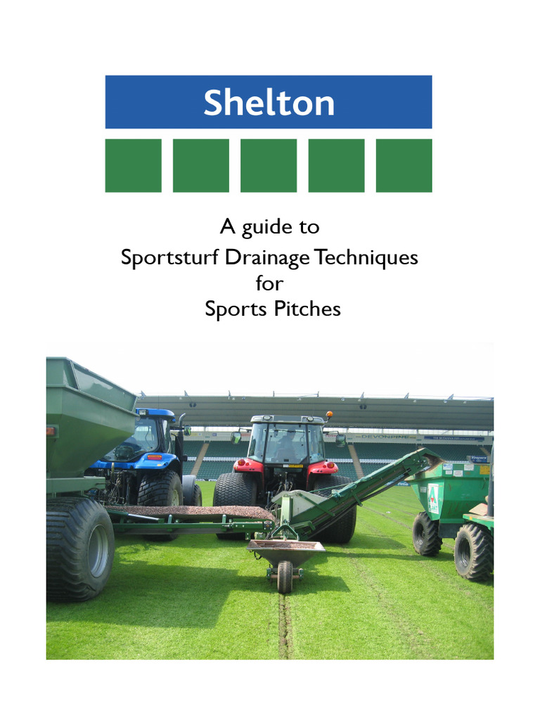 Sports Pitch Drainage Techniques Guide | PDF | Drainage | Soil