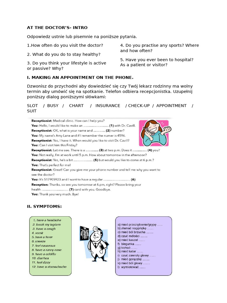 At The Doctor'S-Intro | PDF