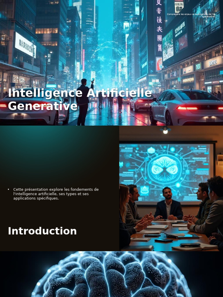 Intelligence Artificielle Generative | PDF | Intelligence artificielle ...