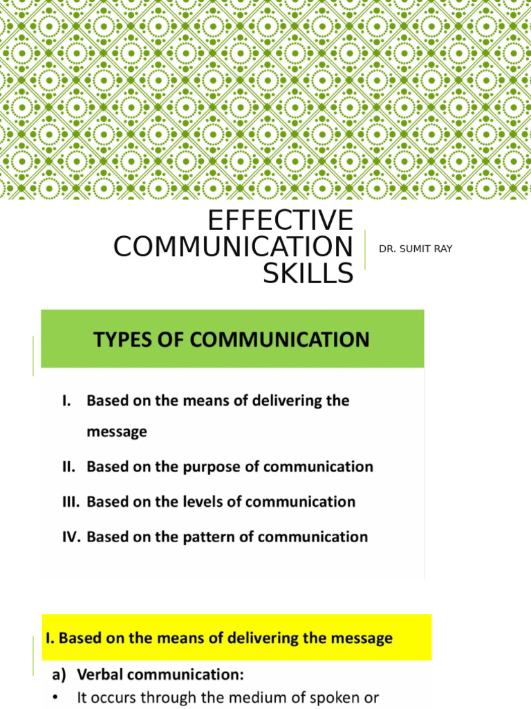 Communication | PDF