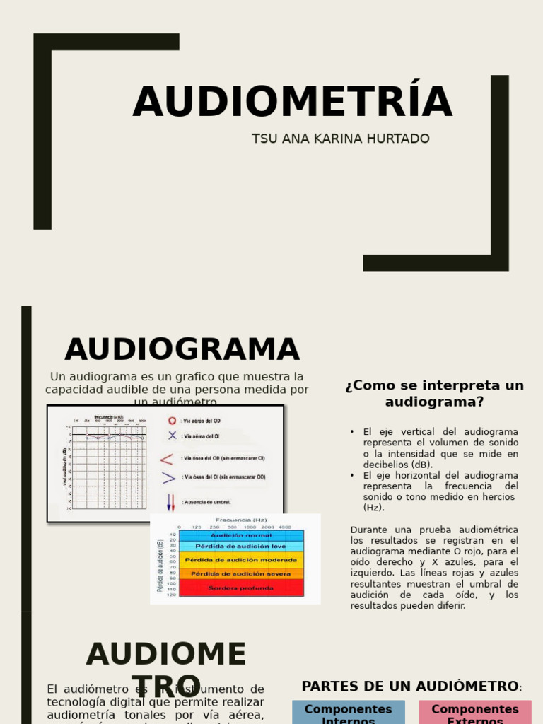 Guía Completa de Audiometría y Pruebas | PDF | Sonido | Acústica