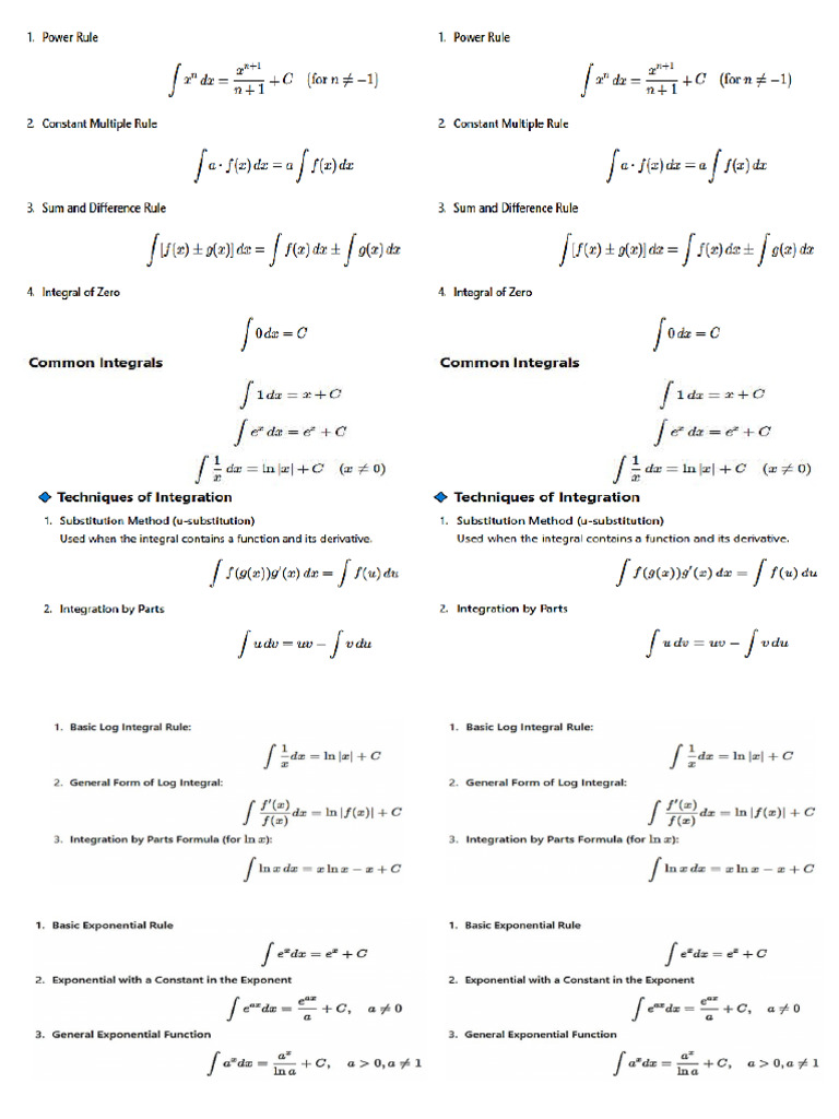 Formula Calculus | PDF