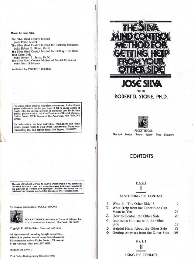 The Silva Mind Control Method Vol 01 PDF | PDF