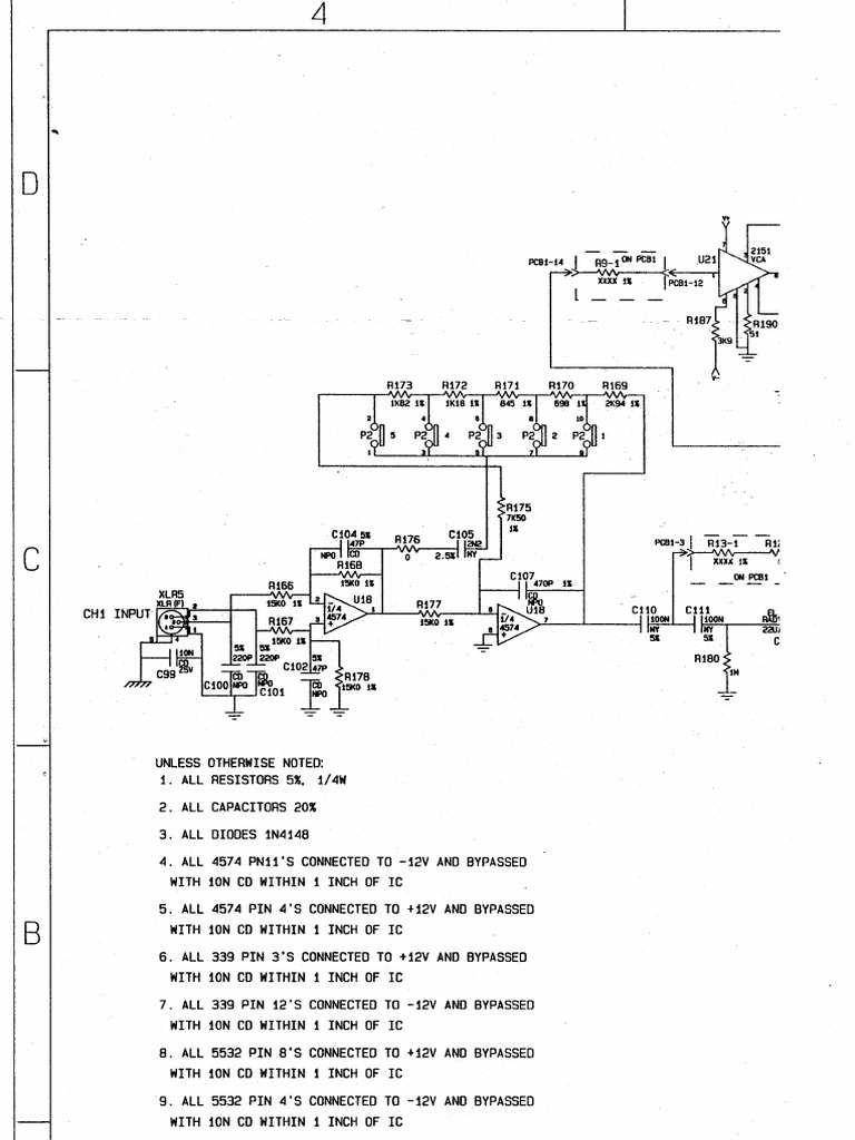 Eaw Mx200i Schematic | PDF