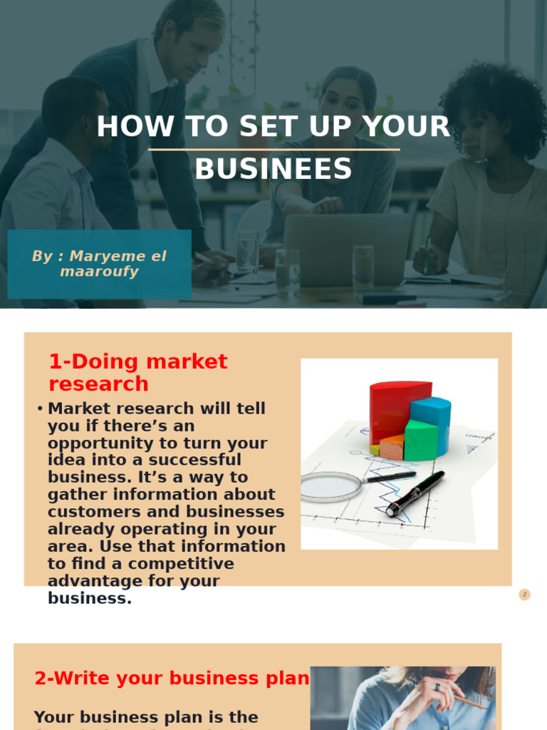 How To Set Up Your Businees | PDF