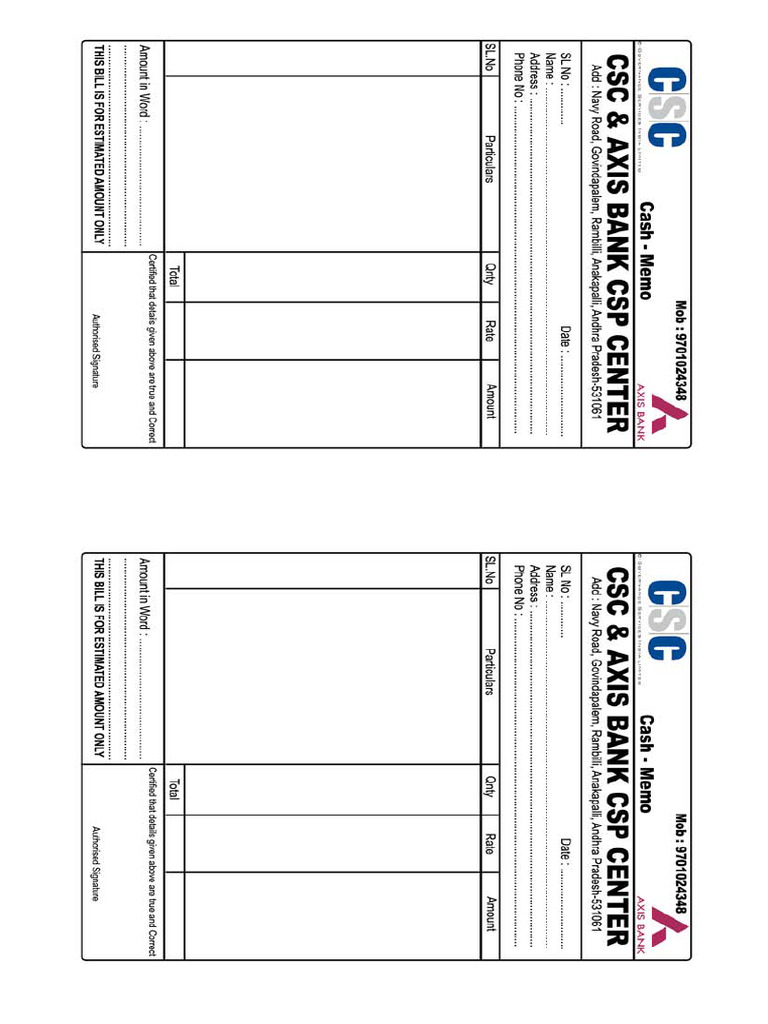 Bill Paper | PDF