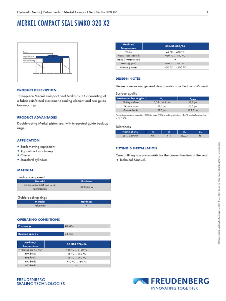 Productdatasheet sk320 | PDF | Piston | Mechanical Engineering