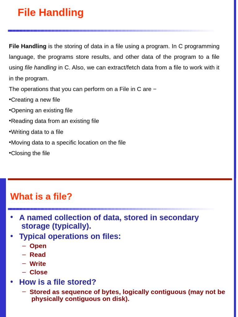 Opening Files in C with fopen() | PDF | Computer File | Text File