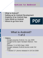 Intro To Android