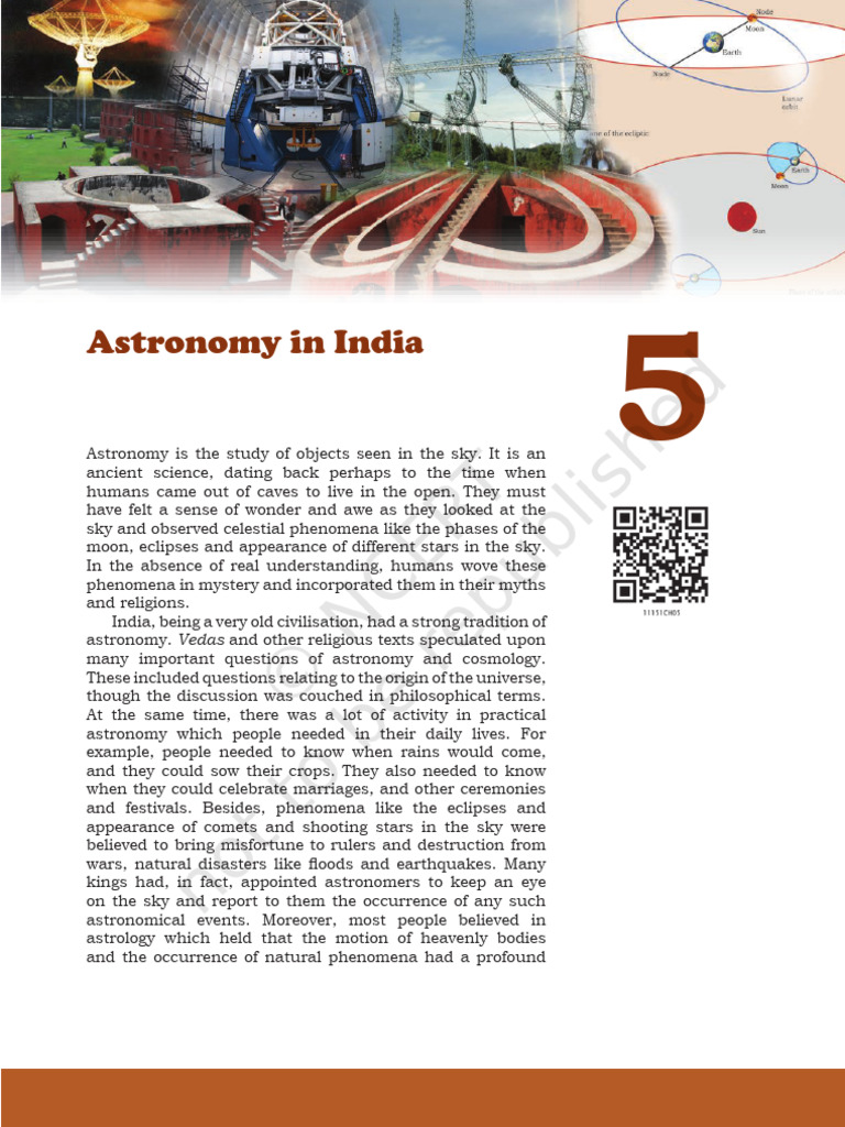 Ancient Indian Astronomy Practices | PDF | Telescope | Moon