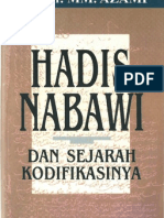 Hadis Nabawi Dan Sejarah Kodifikasinya