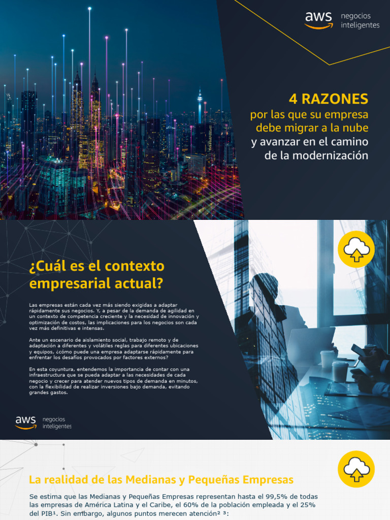 Aws para SMB | PDF | Computación en la nube | Servicios web de Amazon