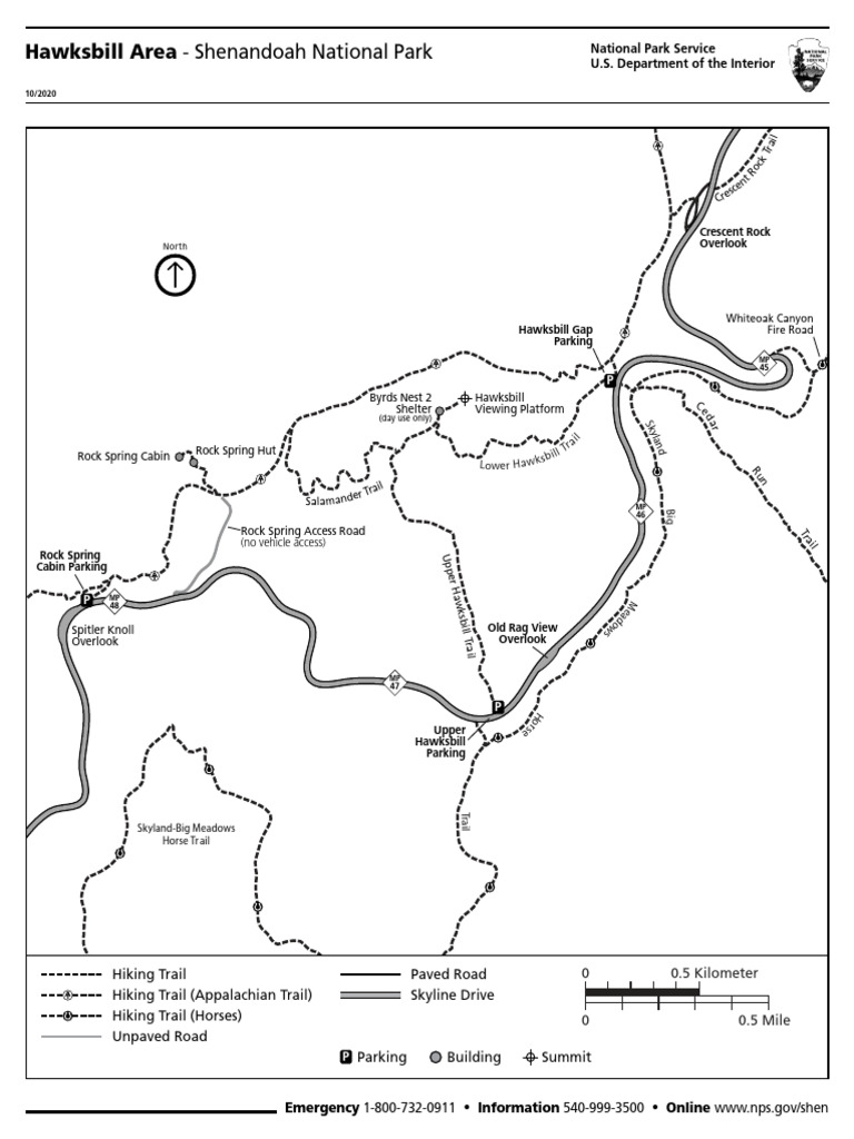Hawksbill Area Hiking Guide | PDF | Trail | Hiking