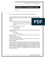 4.APO SNP Master Data Creation of Transportation Lanes