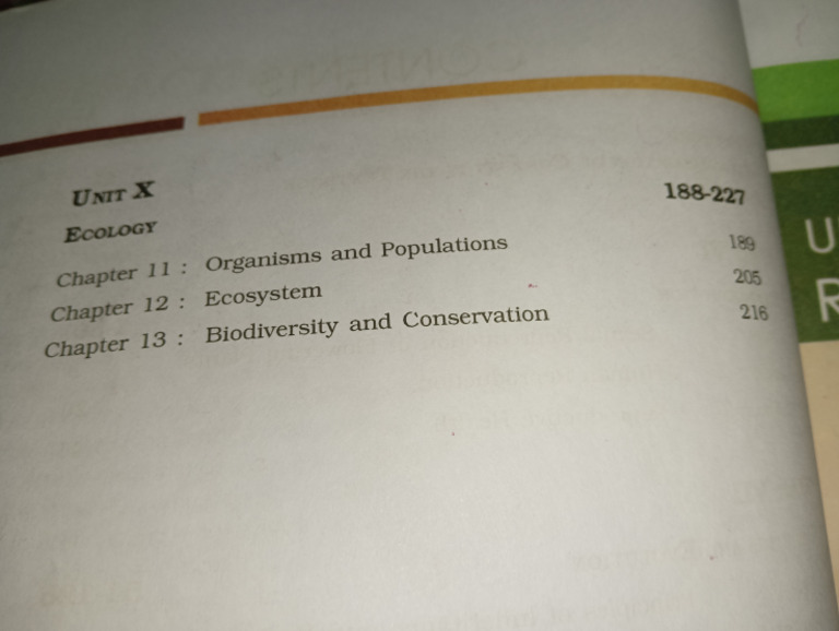 Biology Unit 10 | PDF