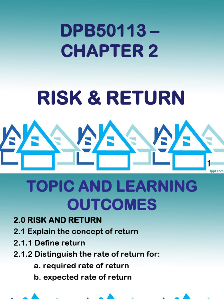 CHAPTER 2 Business Finance | PDF | Coefficient Of Variation | Risk
