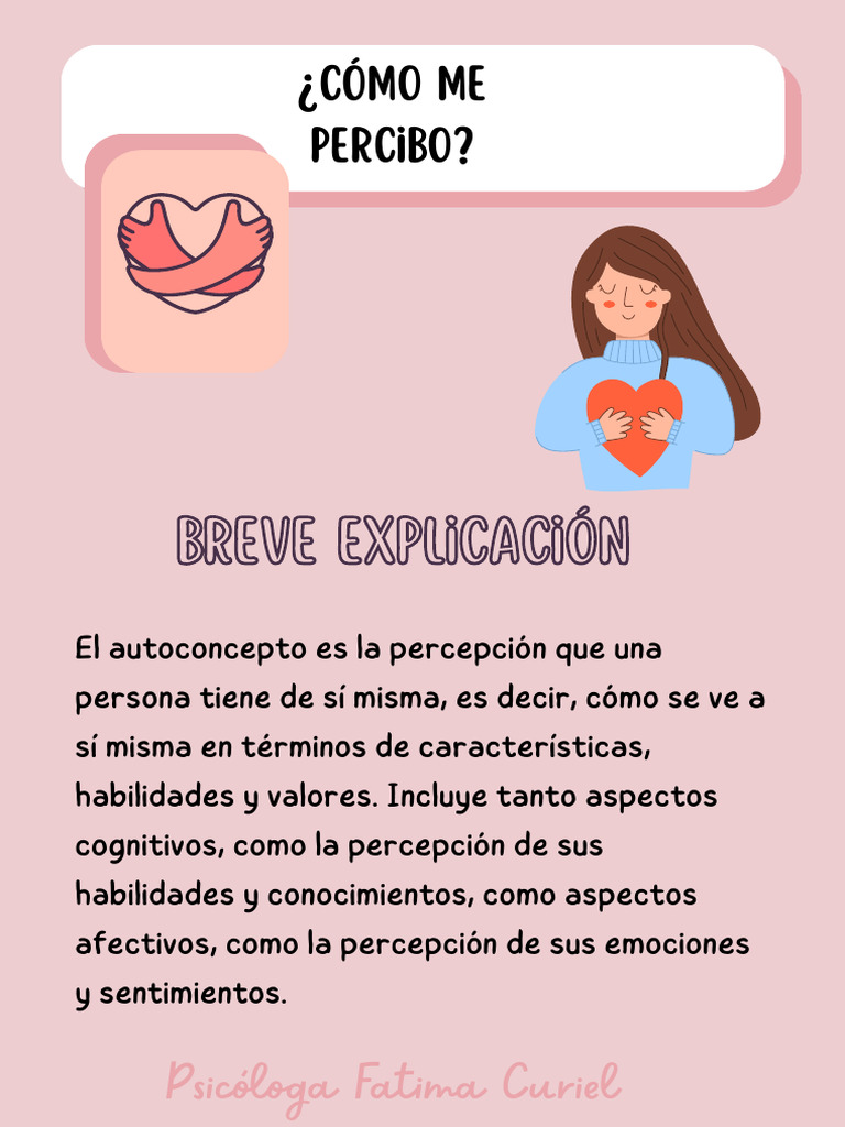 Dia 4 ¿Cómo Me Percibo | PDF | Las emociones | Autoconcepto