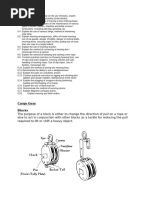 Rigging Techniques for Blocks and Tackles | PDF | Machines | Mechanics