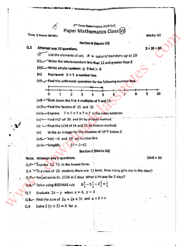 Download Class Notes Online | PDF