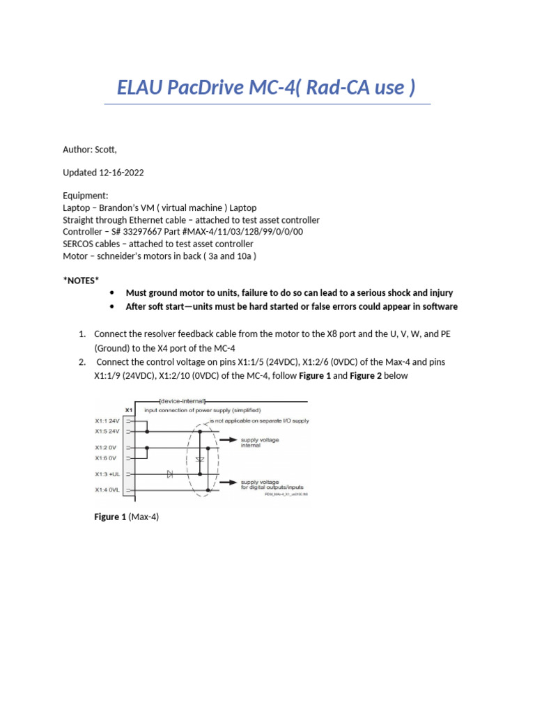ELAU PacDrive MC-4 Setup Guide | PDF | Computer Architecture | Computing