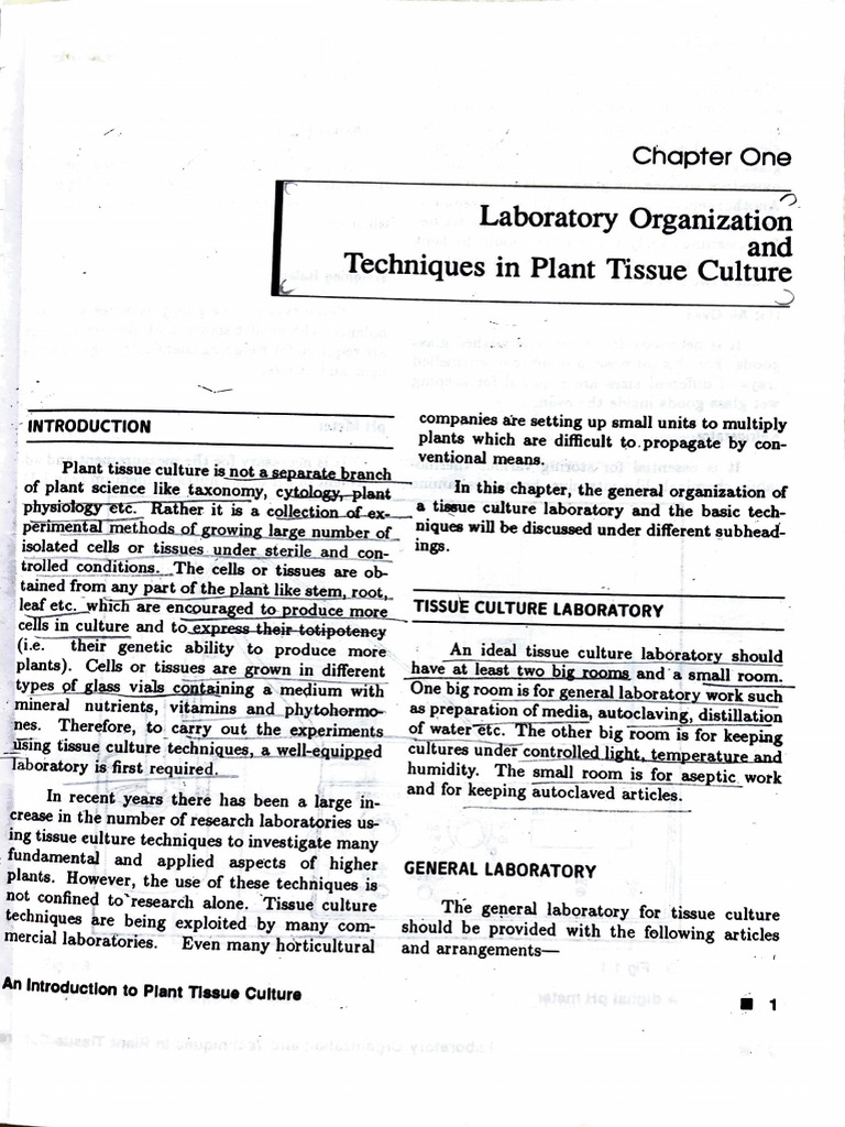PTC (Lab Techniques) | PDF