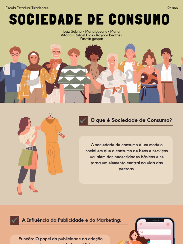 Impactos da Sociedade de Consumo | PDF