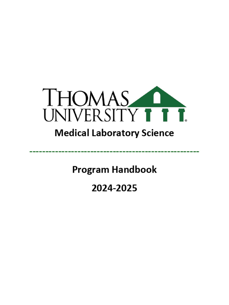 MLS Program Requirements for 2025 | PDF | Medical Laboratory | Serology