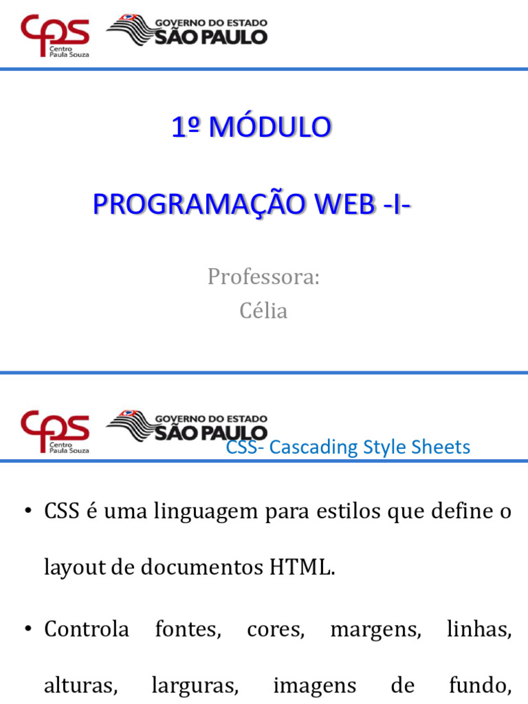 Introdução ao CSS para Web Design | PDF | Html | Informática