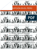 La Corrupción en El Perú