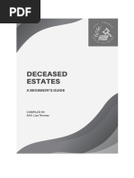 Acceptance of Trust as Executor Form J190 | PDF | Bankruptcy | Justice