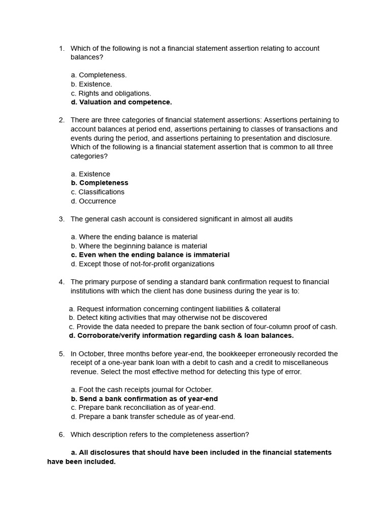 Auditing Sales Overstatement Detection | PDF | Banks | Audit