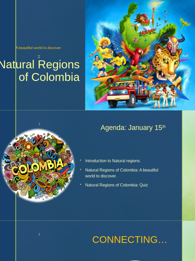 Natural Regions of Colombia | PDF | Colombia | Earth Sciences