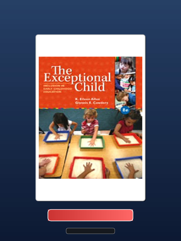 Full Chapter of The Exceptional Child Inclusion in Early Childhood ...