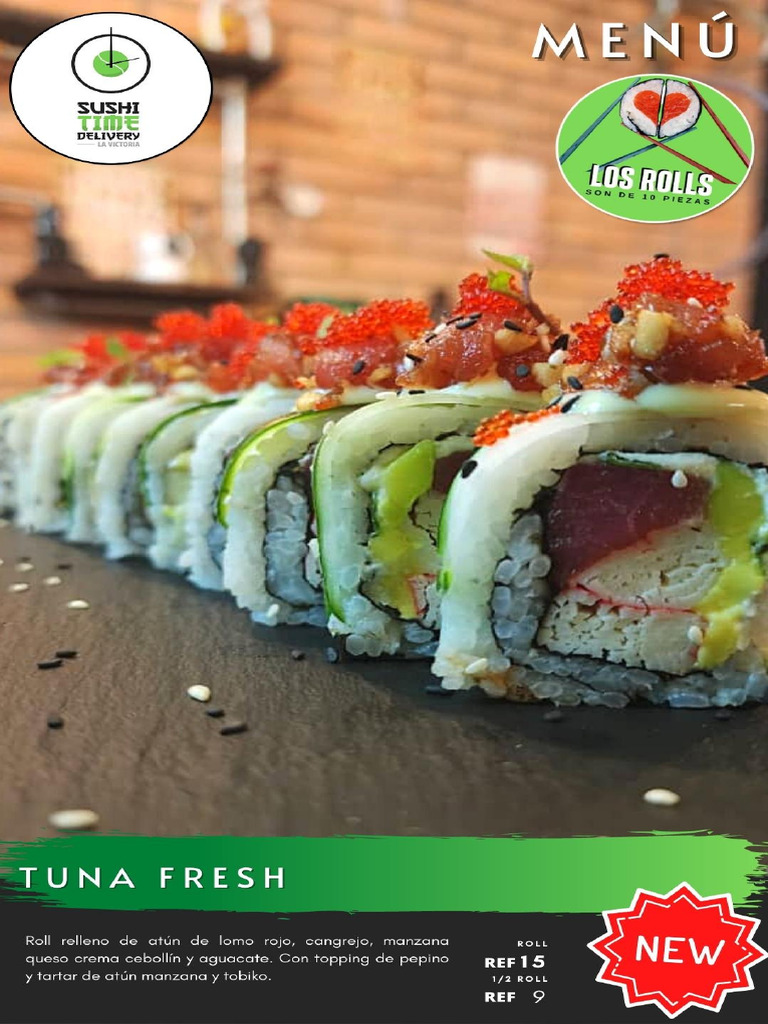 Menu Pdf Sushi 191122 Pdf