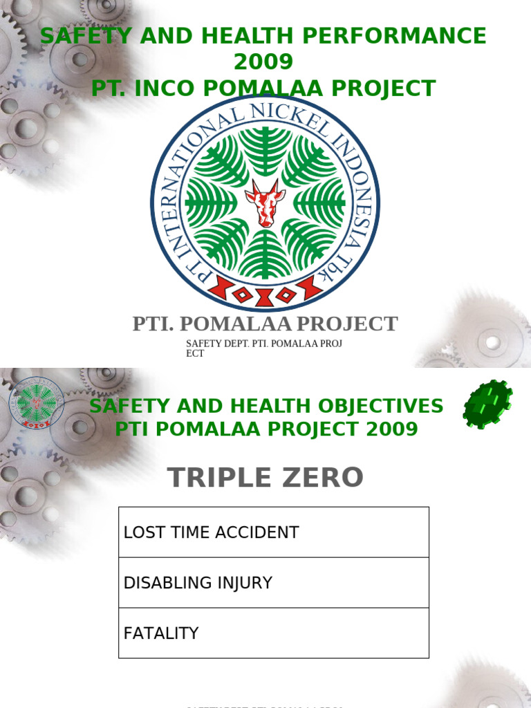 Safety Performance Year 2009 Updated | PDF | Safety | Occupational ...