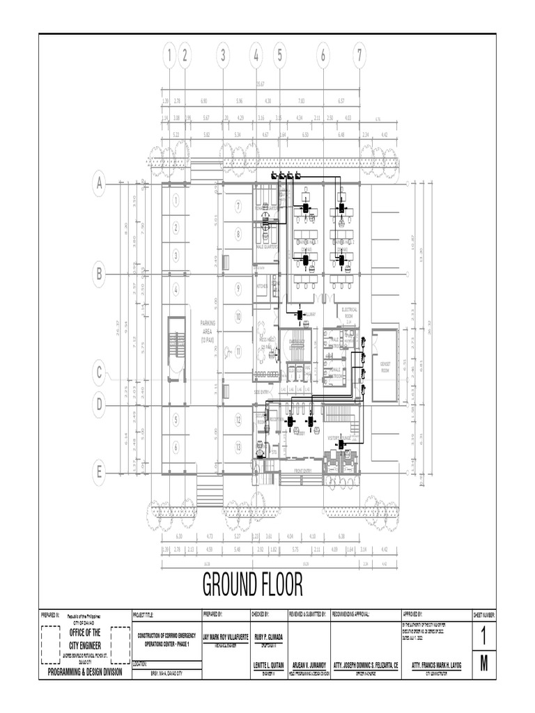 Emergency Operations Center Layout | PDF | Bathroom | Interior Design