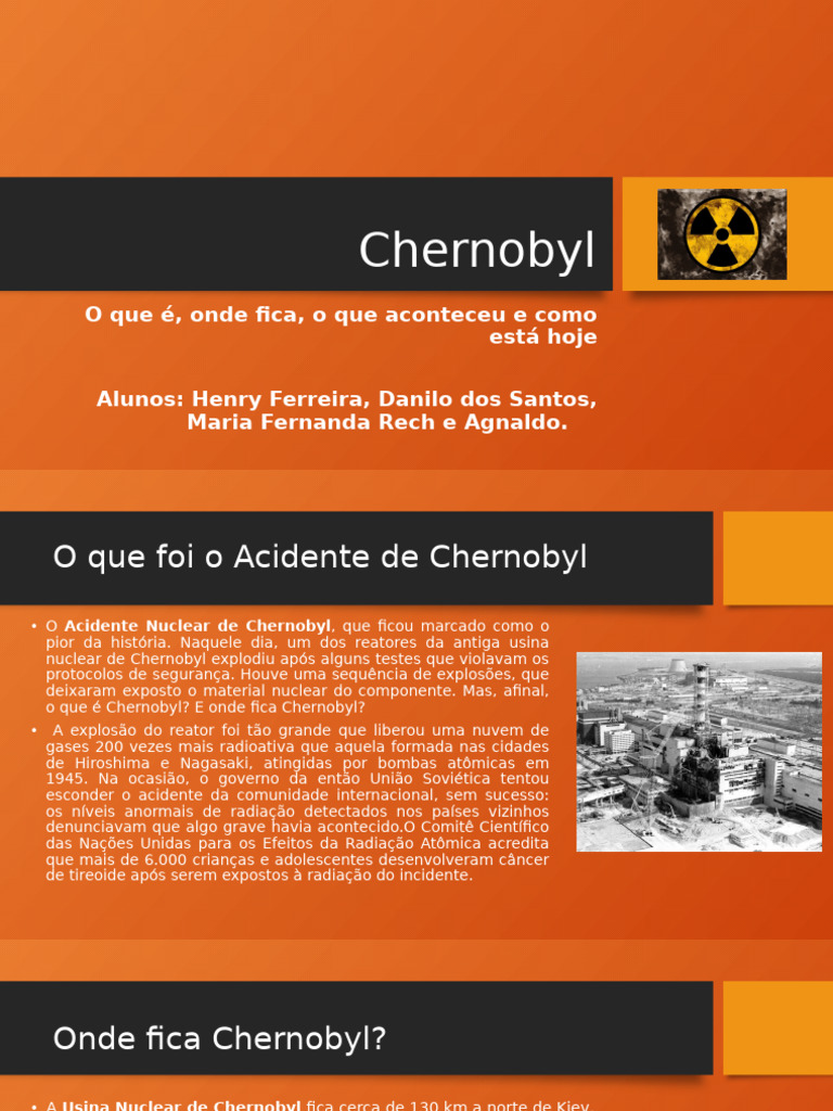 Mapa Mental sobre Chernobyl | PDF | Desastre de Chernobyl | Armas nucleares