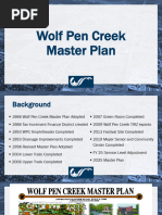Wolf Pen Creek Park Update