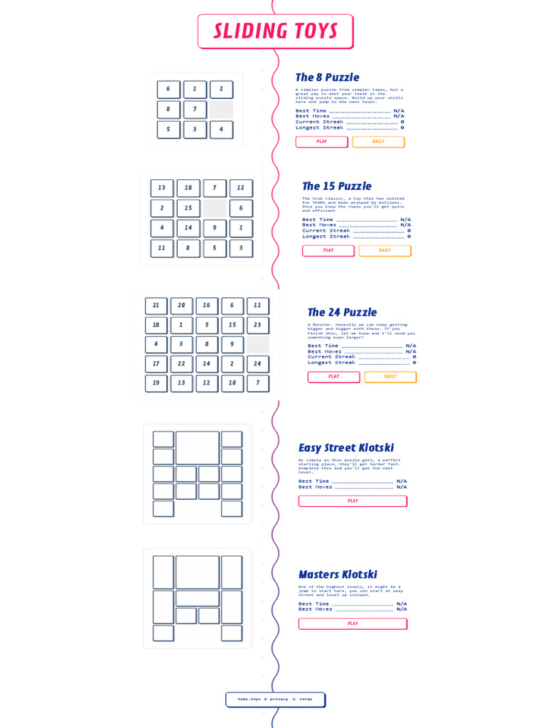 Sliding Toys | PDF | Puzzles | Games Of Mental Skill