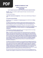 Download Payment of Wages Act by shahidtoor1 SN8812413 doc pdf